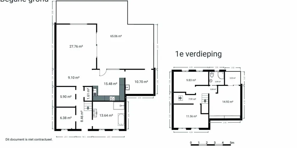 Planimetria - Semi-detached House with Garden in Molenstede