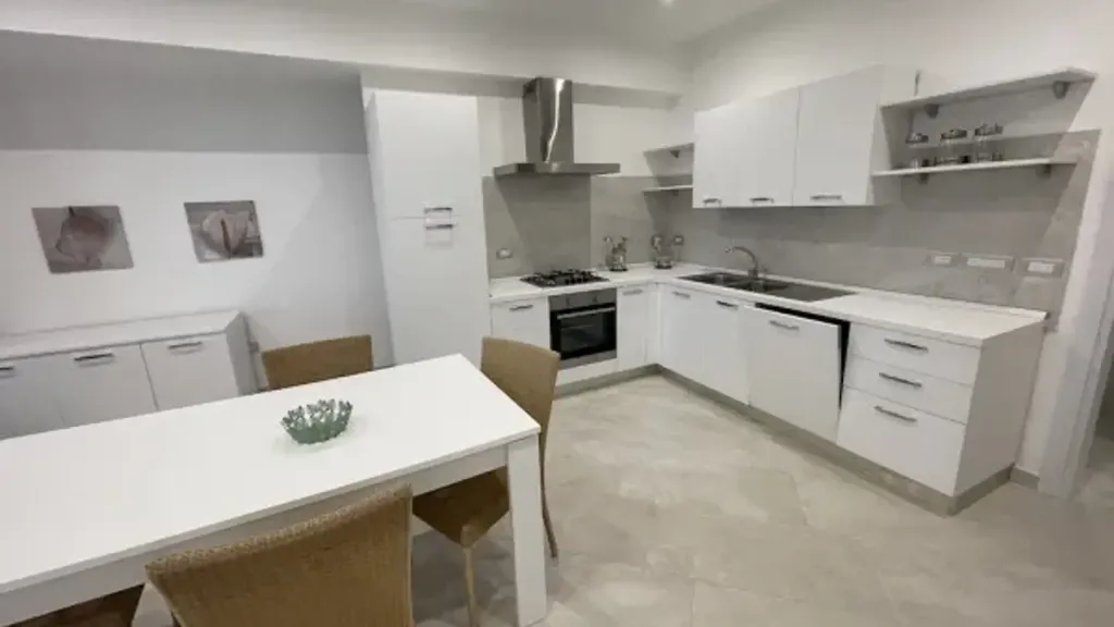 Köök - Luxury Seafront Apartment in Diamante