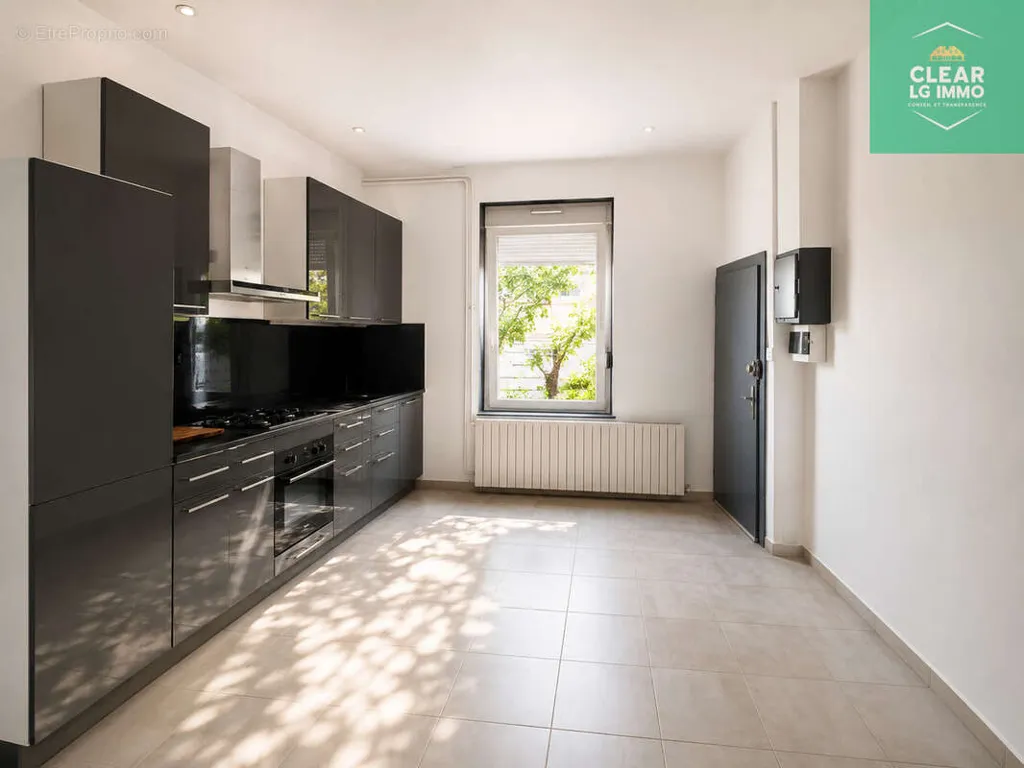Cuisine - Appartement Lumineux en Rez-de-Chaussée près de Mondelange