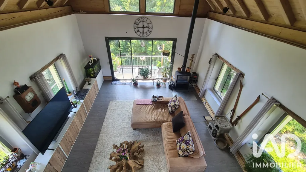 Living Room - Restored Mill with Ski Access in Sallanches