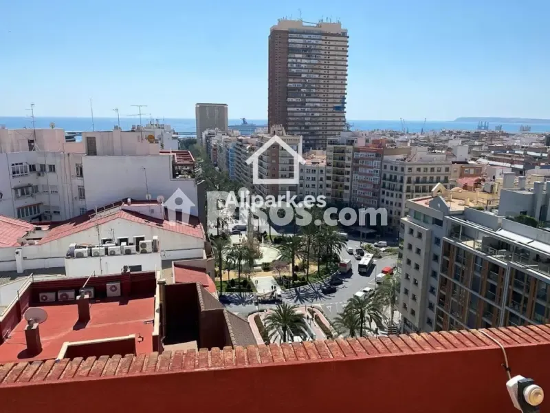 Balcon - Apartment with Castle View in Alicante