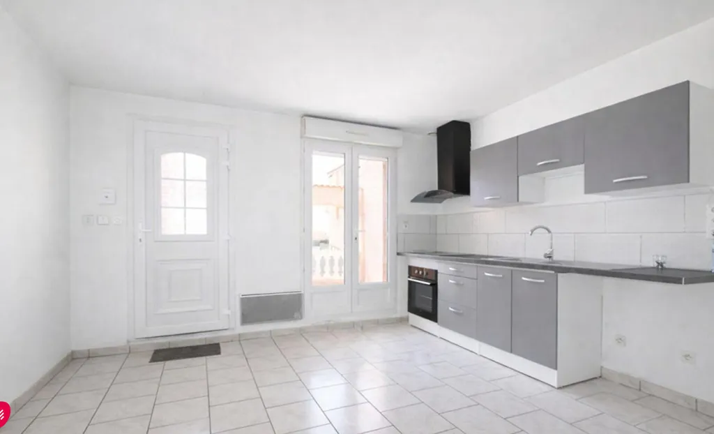 Cucina - Charming House with Patio in Saint-Marcel-sur-Aude