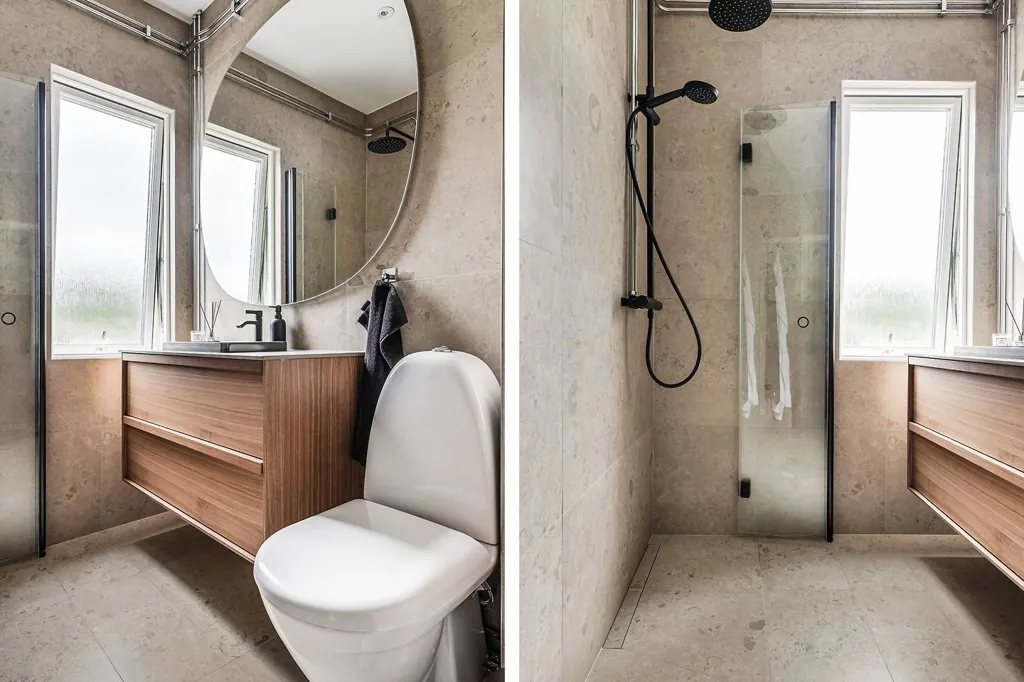 Salles de bain - Renovated Apartment with Balcony near Guldtorget