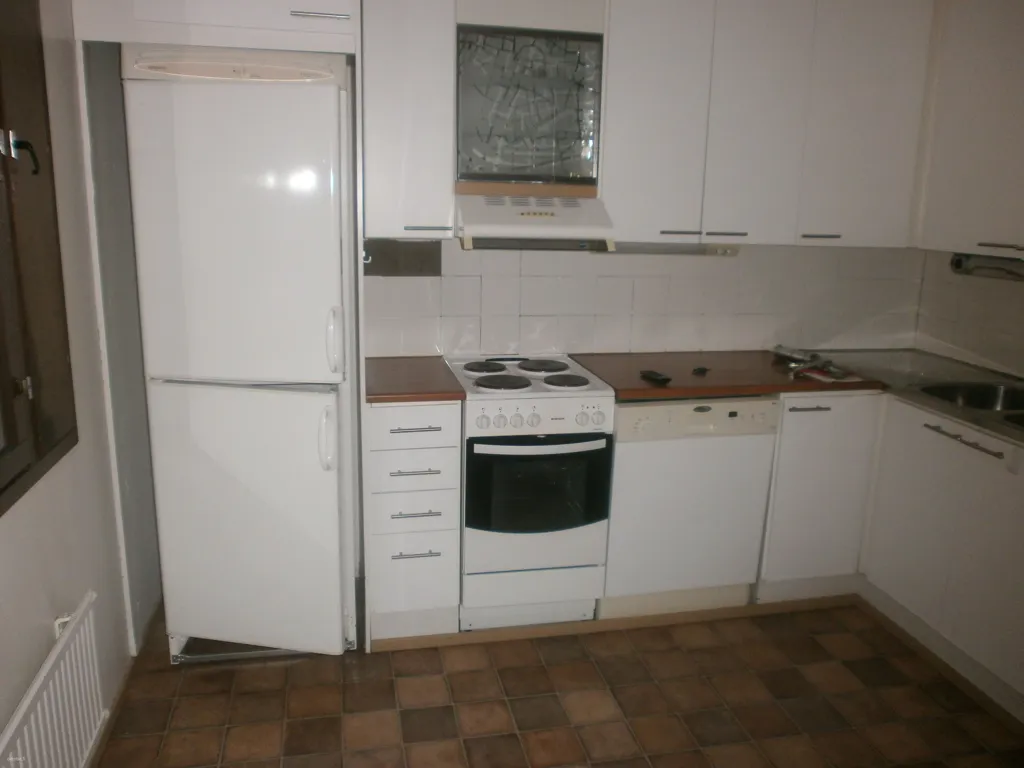 Cucina - Apartment with Balcony and Sauna in Kemi