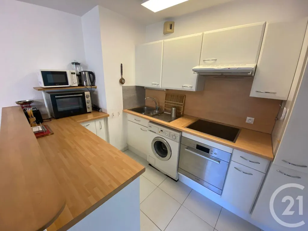 Cuisine - Appartement T3 avec Piscine à Antibes