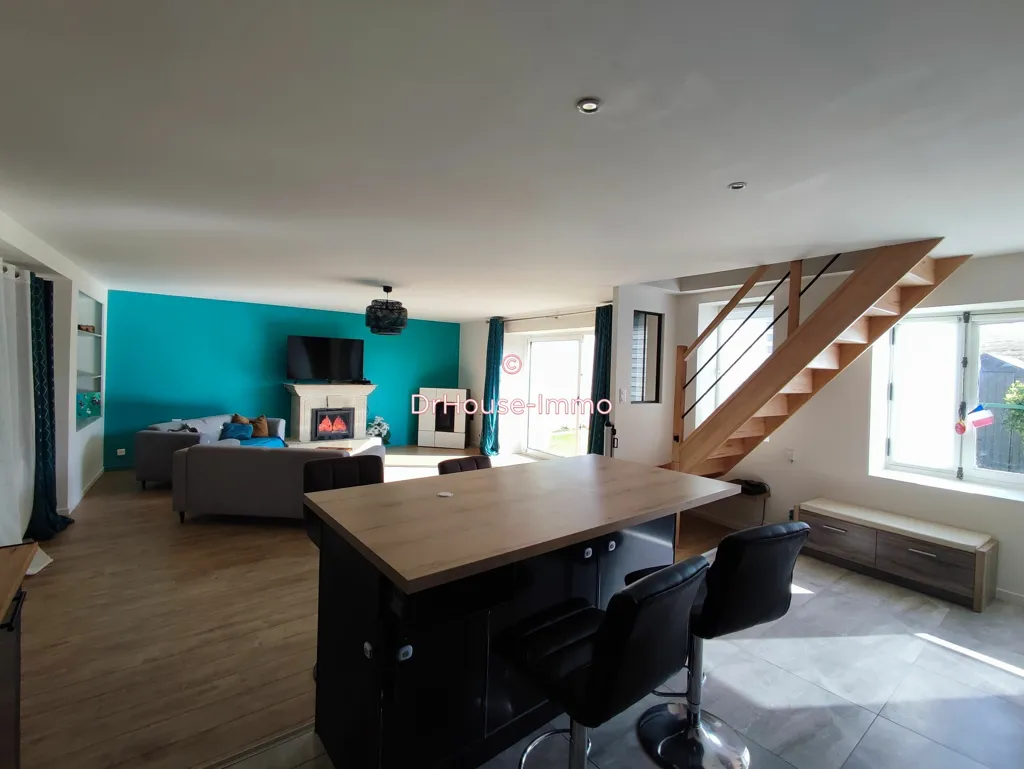 Séjour - Maison en Pierres avec Studio à Banville