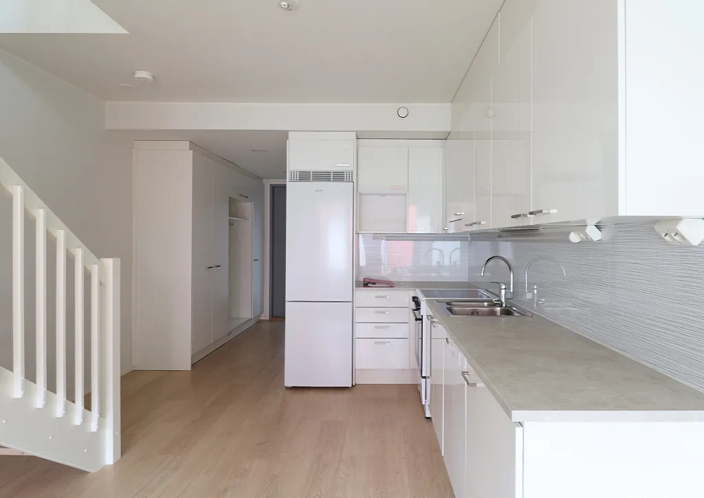 Köök - Apartment with Sauna in Espoo, Niipperi
