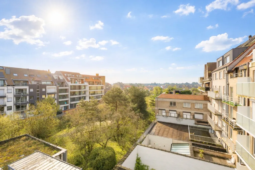Balcon - Studio Lumineux avec Vue sur Parc à Knokke-Heist