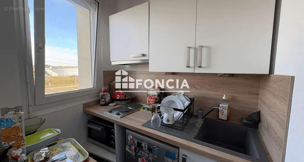 Cuisine - Studio Investisseur avec Ascenseur à Chartres Gare