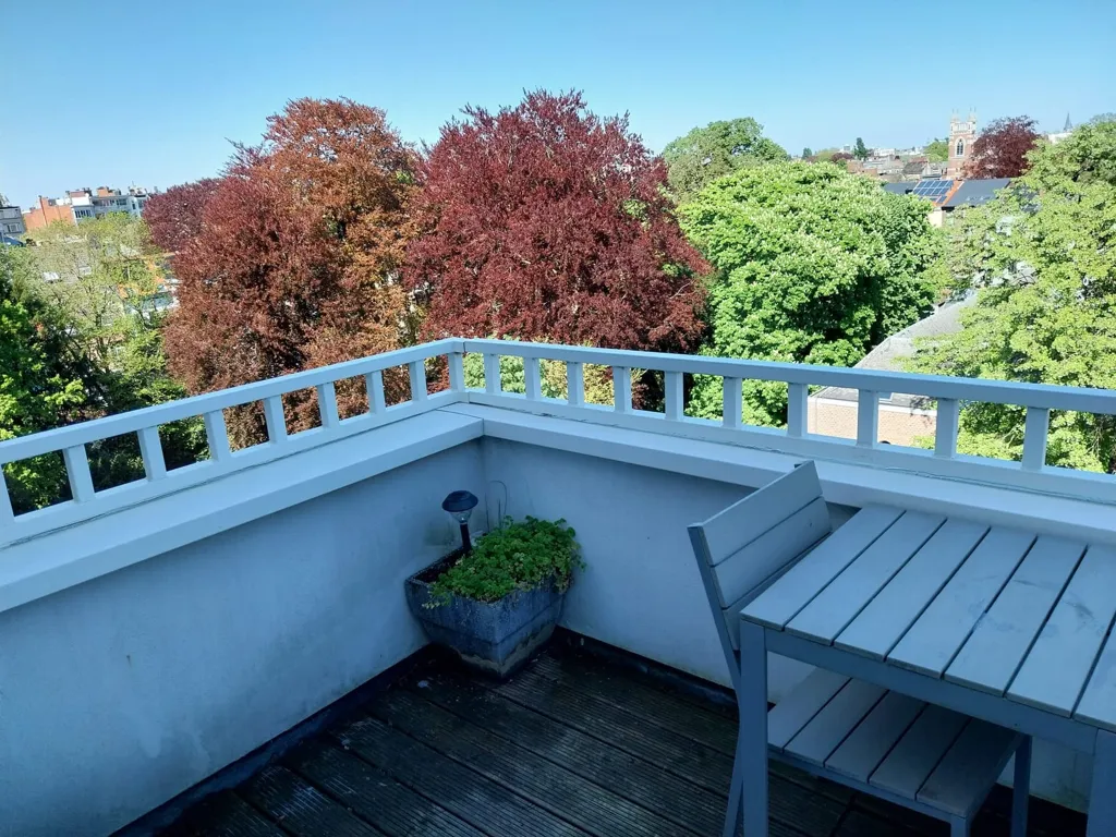 Balcon - Appartement avec Terrasse au Albertpark à Anvers