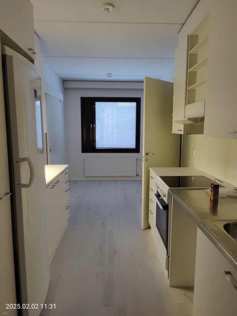 Köök - Apartment with Balcony in Mäntylä, Oulu