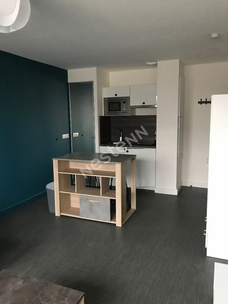 Köök - Studio in Renovated Residence near Laon