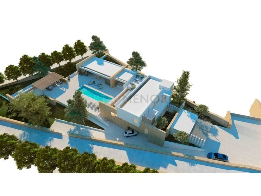 Development Land with Sea Views in Binibeca Vell