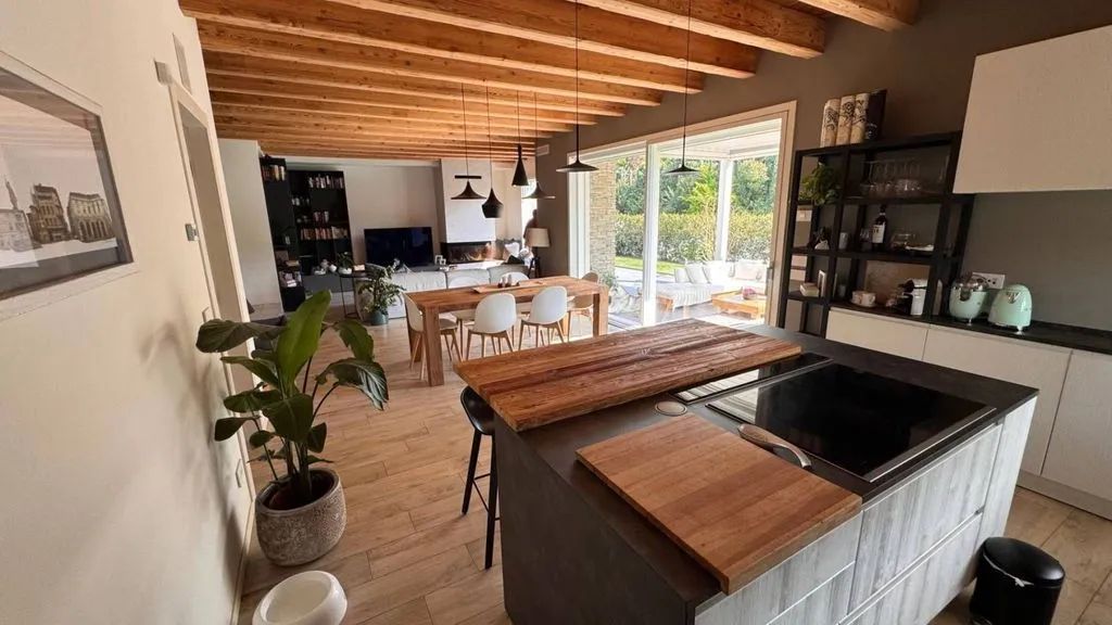 Küche - Luxury House with Garden in Casier, Veneto