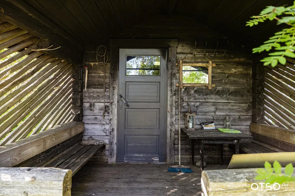 Terrace - Winter Cottage with Sauna on Hästikari Island