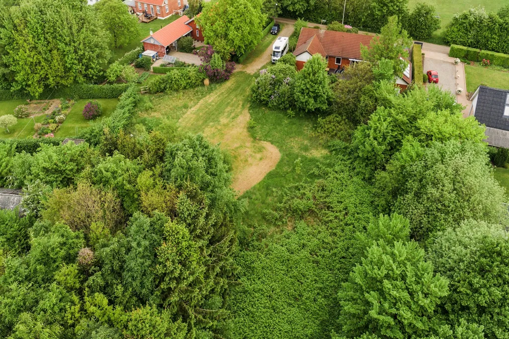 Vue aérienne - Year-Round Plot with 5G Coverage in Gredstedbro
