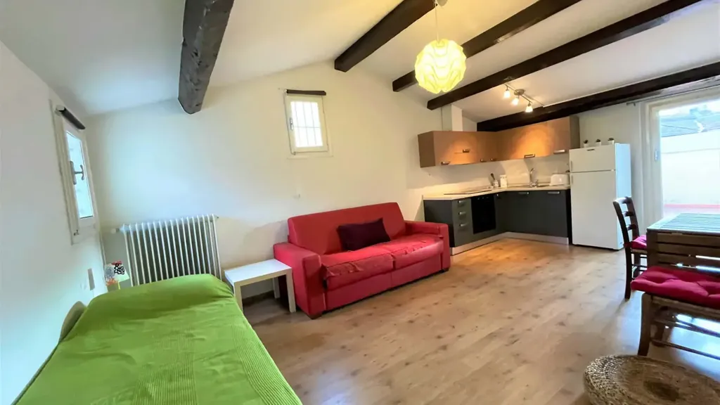 Séjour - Bright Studio with Terrace in Florence