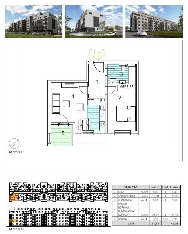 Plan - Modern Apartment with Lift in Velika Gorica Centre