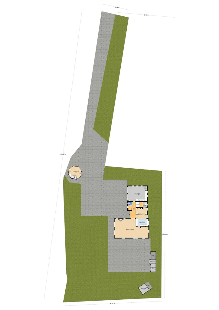 Plan - Luxury Villa with Jacuzzi in Oostvoorne