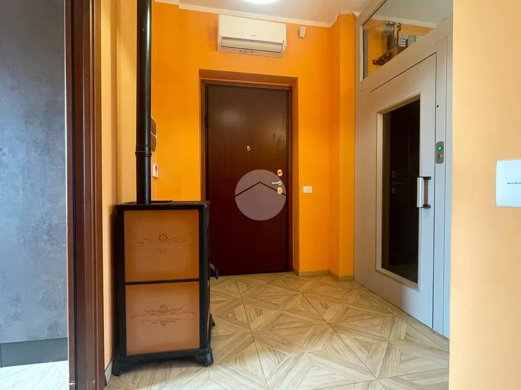 Hallway - Retrofitted Villa with Balconies in Asti