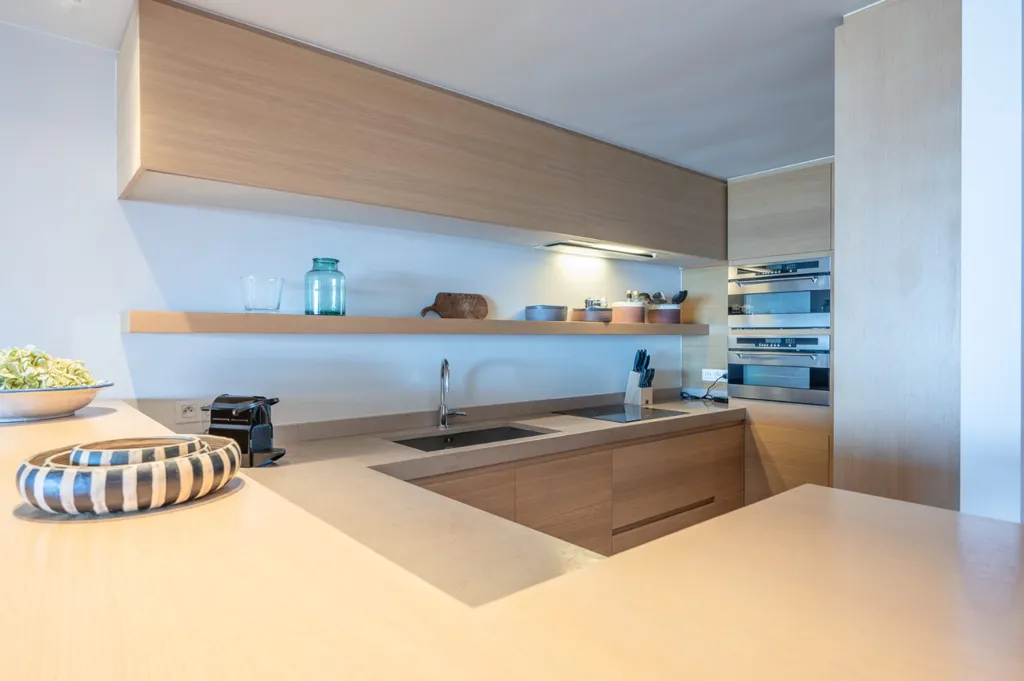 Cuisine - Appartement avec Vue Mer sur la Digue de Knokke