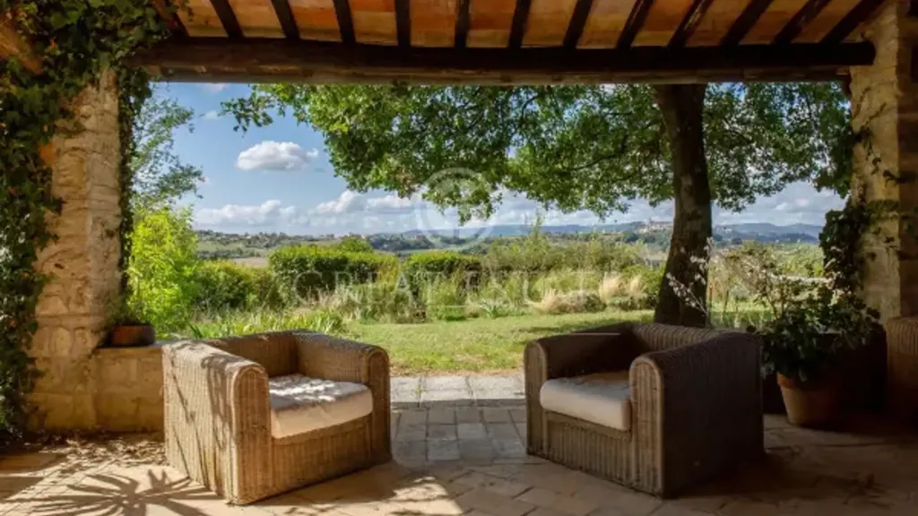 Terrass - Rustic Casale with Pool in Todi