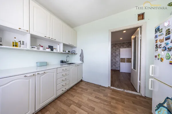 Cuisine - Partially Renovated Flat with Balcony in Lasnamäe