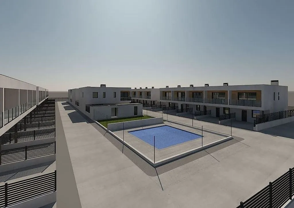 New House with Pool in La Puebla de Alfindén
