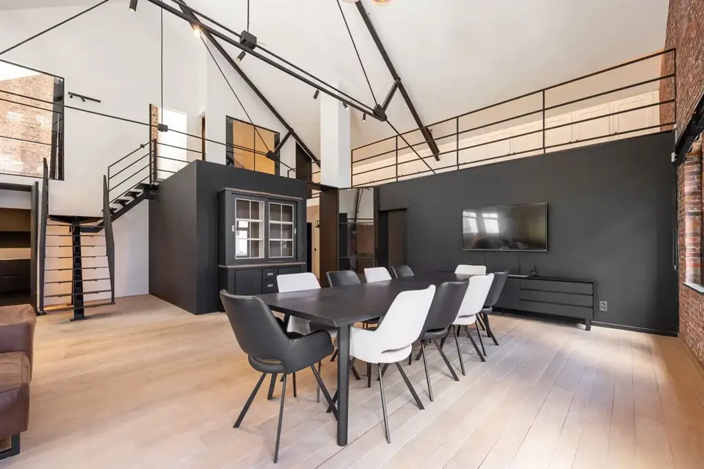 Sala da pranzo - New York Loft with Jacuzzi Terrace in Antwerp