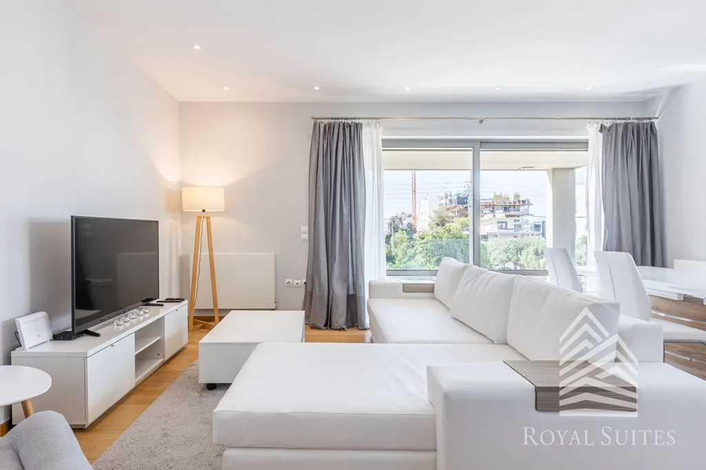 Soggiorno - Luxurious Apartment with Garden in Glyfada
