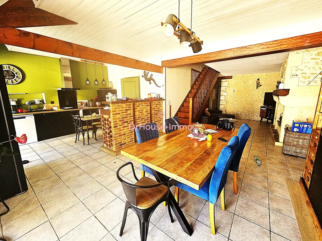 Salle à manger - Maison de Charme avec Piscine à Saint-Léon-sur-l'Isle