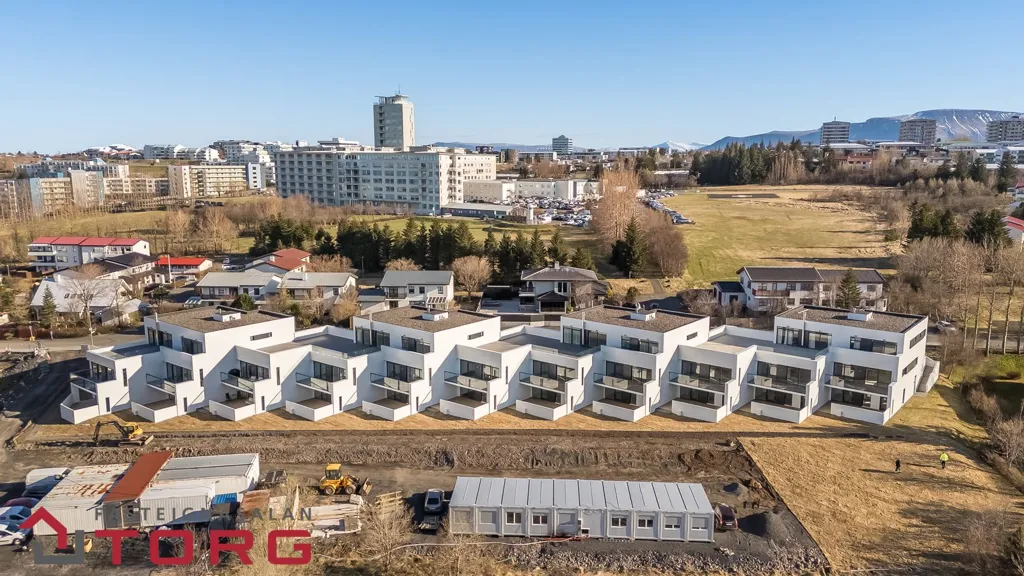 Vue aérienne - Appartement 5 pièces à Reykjavík