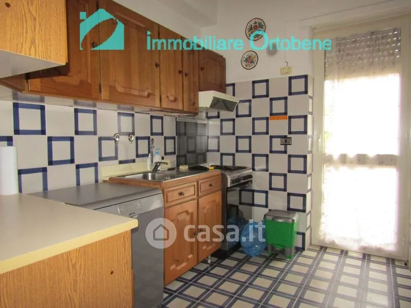 Köök - Apartment with Balcony in Nuoro