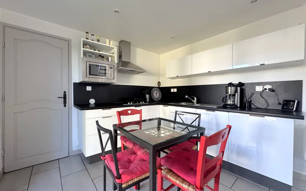 Cuisine - Appartement T2 avec Jardin à Bessancourt