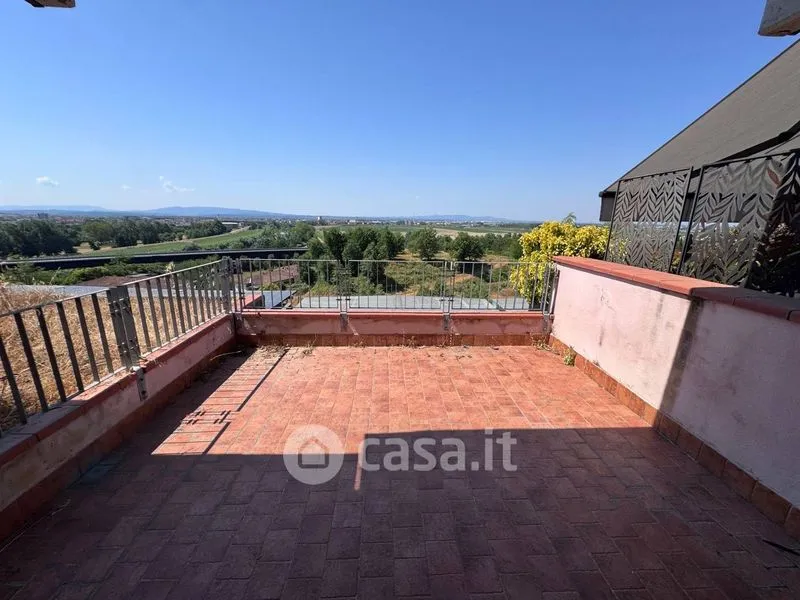 Terrace - Penthouse with Panoramic View in Calcinaia