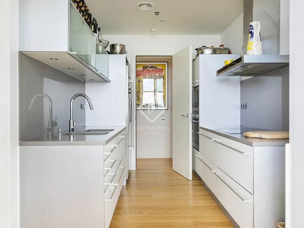 Kitchen - Contemporary Apartment with Sea Views in Diagonal Mar