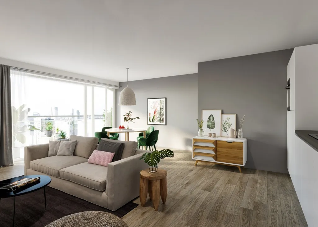 Soggiorno - Hotel Studio with Balcony in Rotterdam