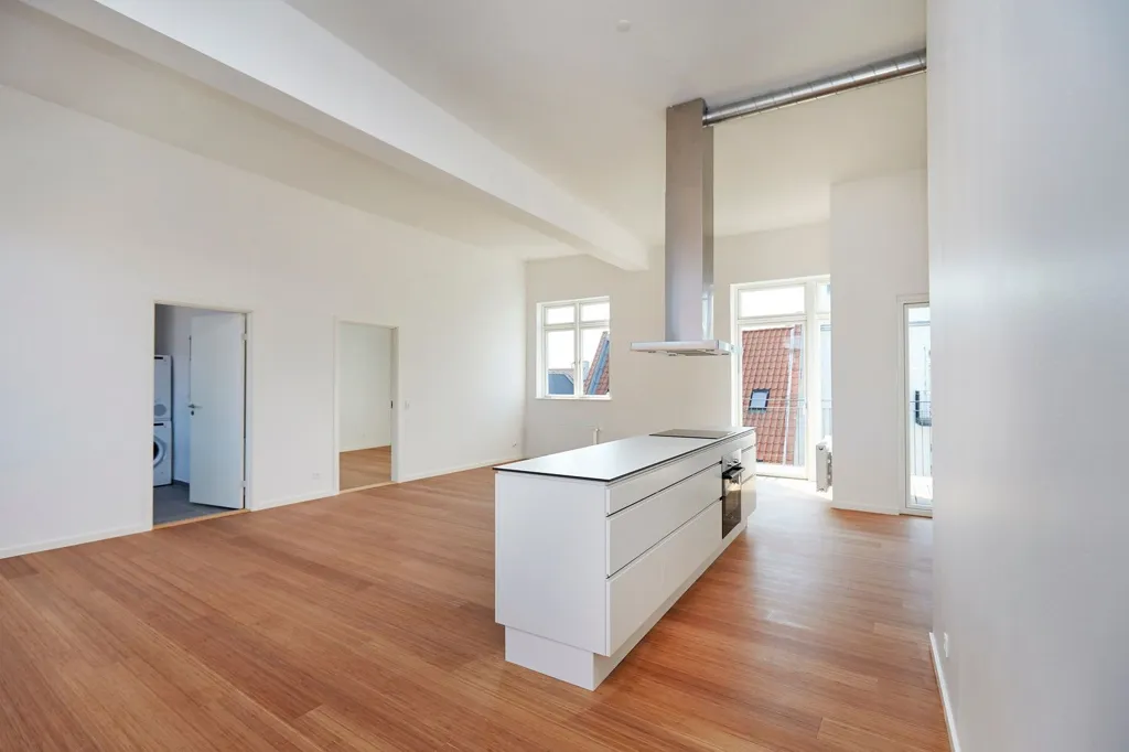 Köök - Contemporary Apartment with Rooftop Terrace in Copenhagen