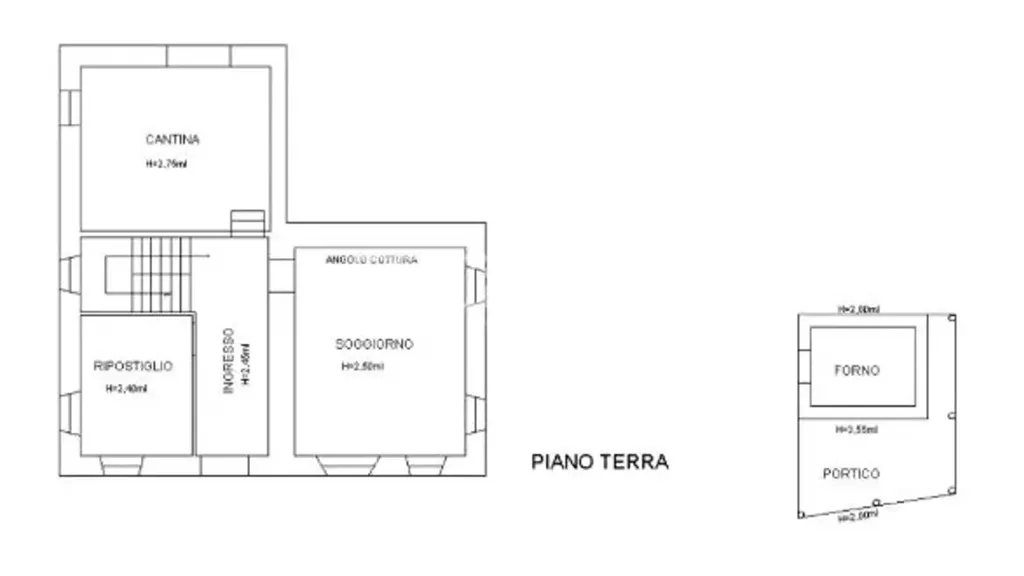 Plaan - Detached House with Garage in Prignano sulla Secchia
