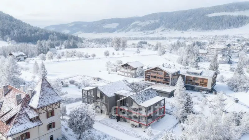 Vue aérienne - Luxury Studio with Balcony in Dobbiaco