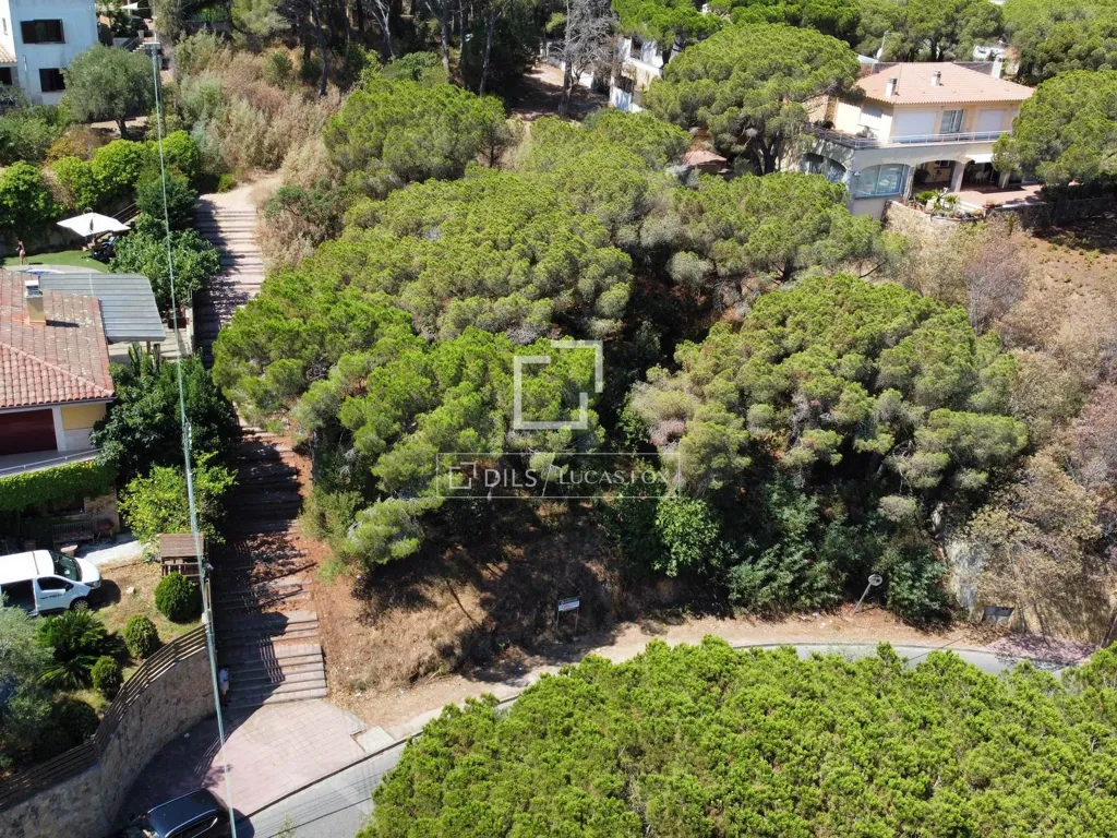 Õhuvaade - Building Plot with Beach Proximity in Sant Feliu de Guíxols