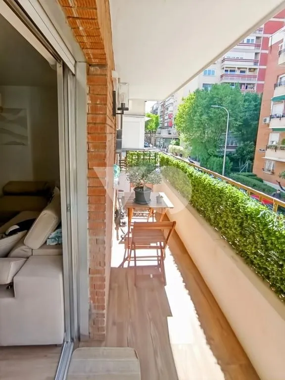 Balcon - Reformed Flat with Terrace in Madrid