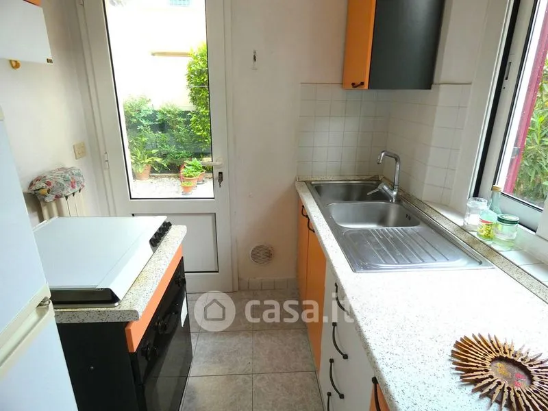 Cuisine - Apartment with Private Courtyard in Riccione