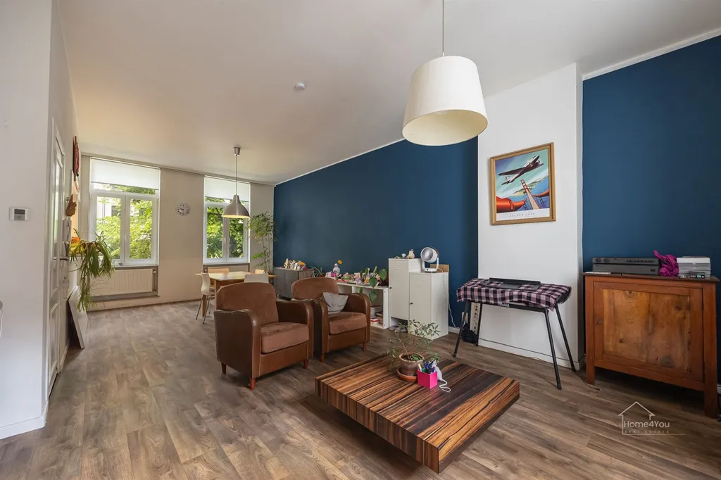 Soggiorno - Ready-to-Move 2-Bedroom Apartment in Central Antwerp