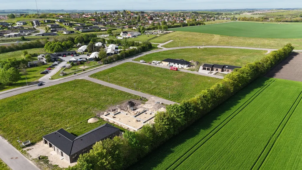 Aerial - Year-Round Plot in Vester Hesseldal, Grenaa