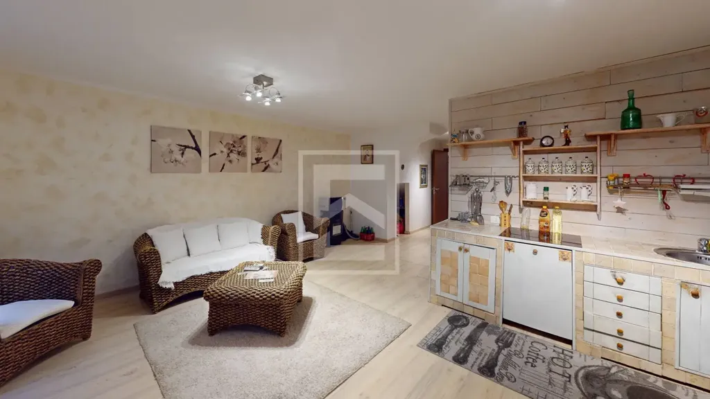 Séjour - Terraced Villa with Garden in Gavardo