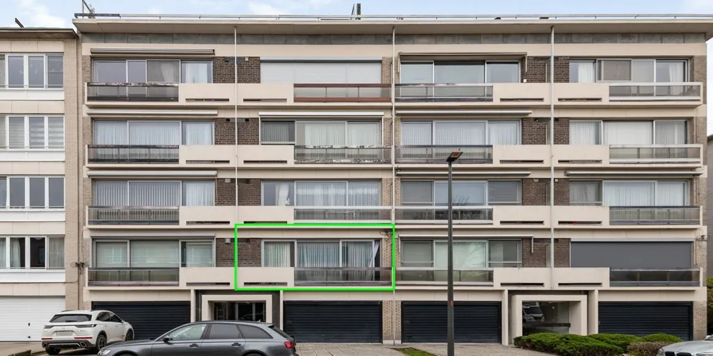 Extérieur - Appartement Instapklaar avec Balcon à Mortsel