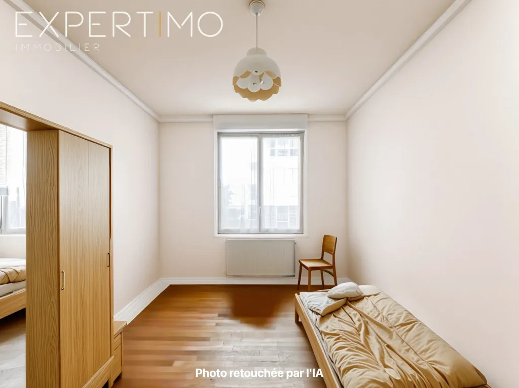 Chambres - Maison avec terrasse à Rennes, quartier Sacré-Coeurs