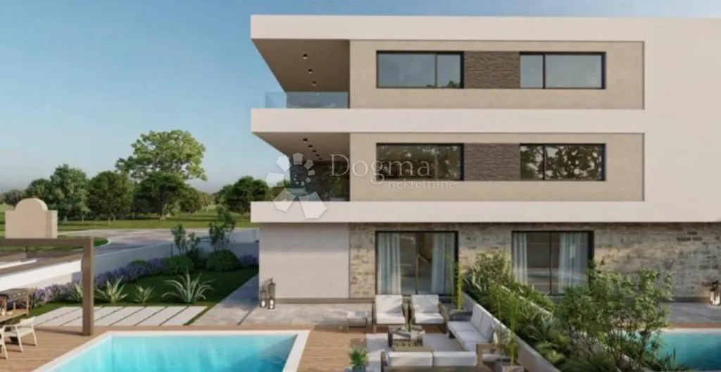 Piscina - Modern Apartment with Sea View in Poreč