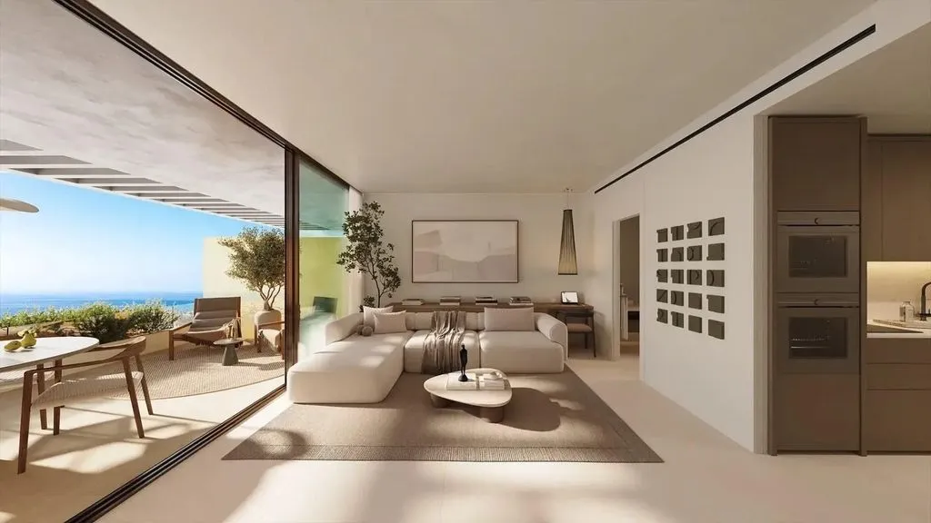 Soggiorno - Luxury Apartment with Sea View in Fuengirola